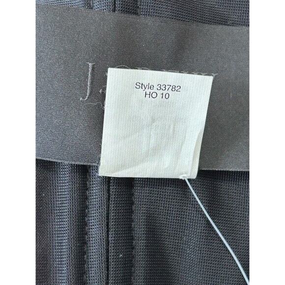 J. Crew Cocktail Silk Dress Strapless Tiered Ruffle Knee Length Purple 2 NEW - Picture 6 of 9